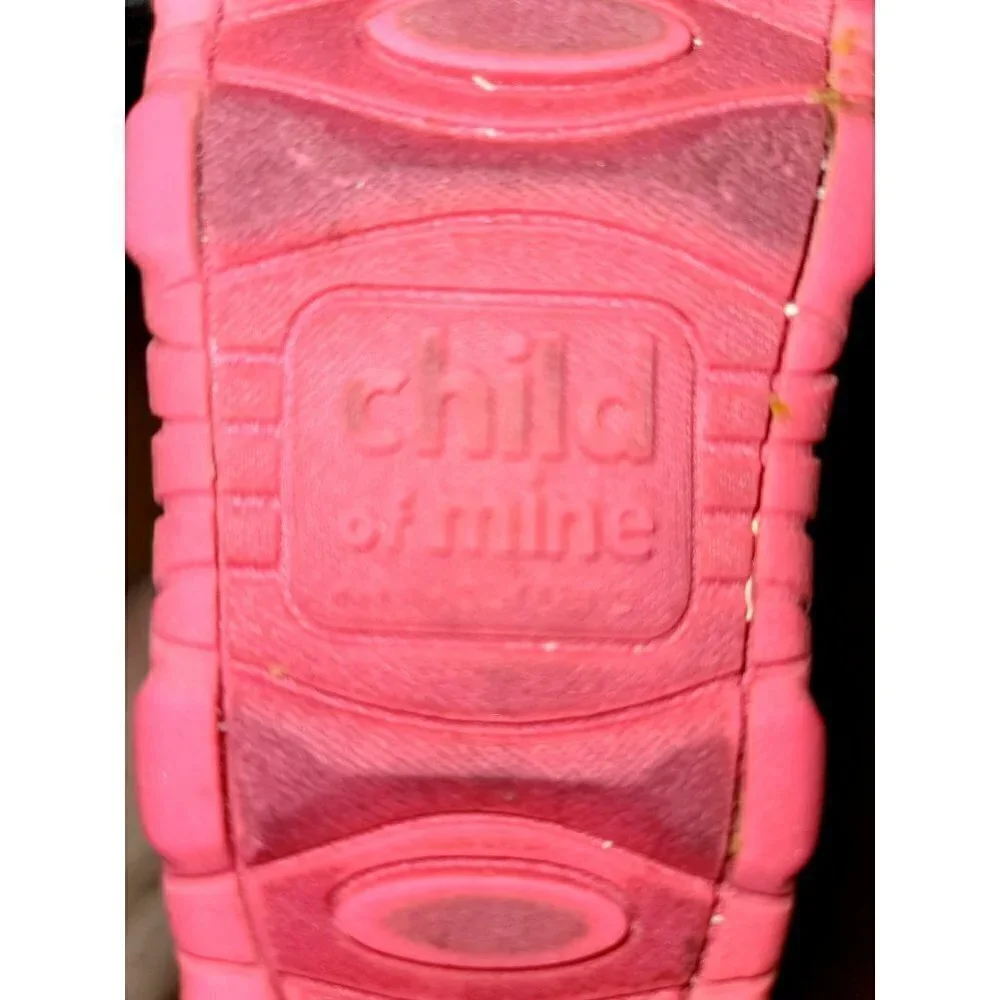 Child of Mine Quilted Winter Boots with faux fur Size 4